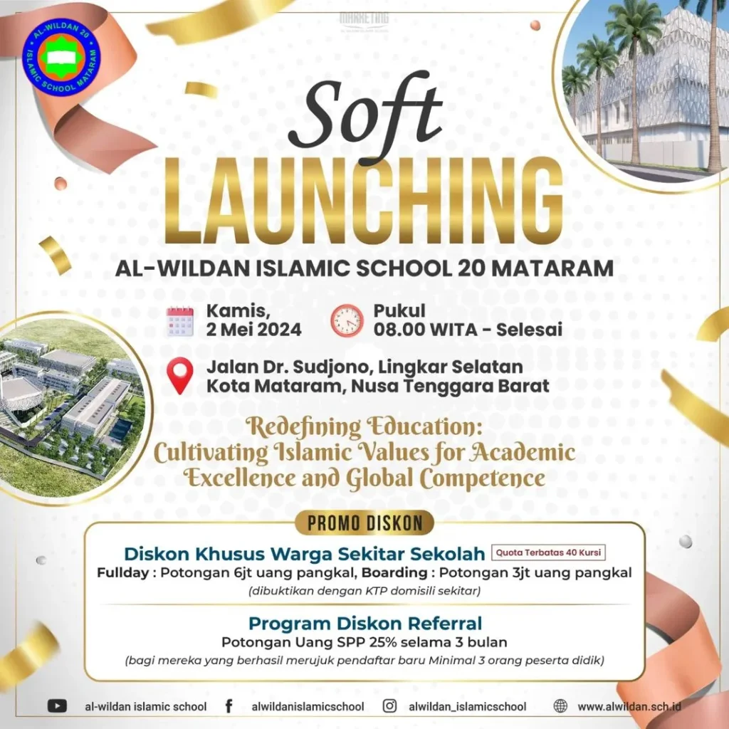 Soft Launching AL-WILDAN 20 MATARAM